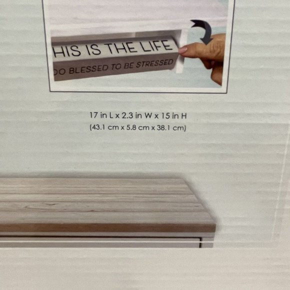 Spin Quotes 6 Clip Wall Collage Picture Frame 16.5"x15"x2.5" Holds 6 Picture NEW - Picture 12 of 13